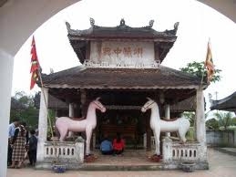 The holy Bach Ma Temple in Nghe An
